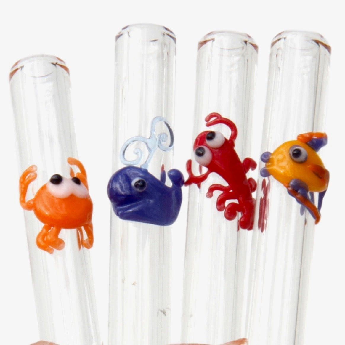 Critter Glass Drinking Straws - GlassSipper