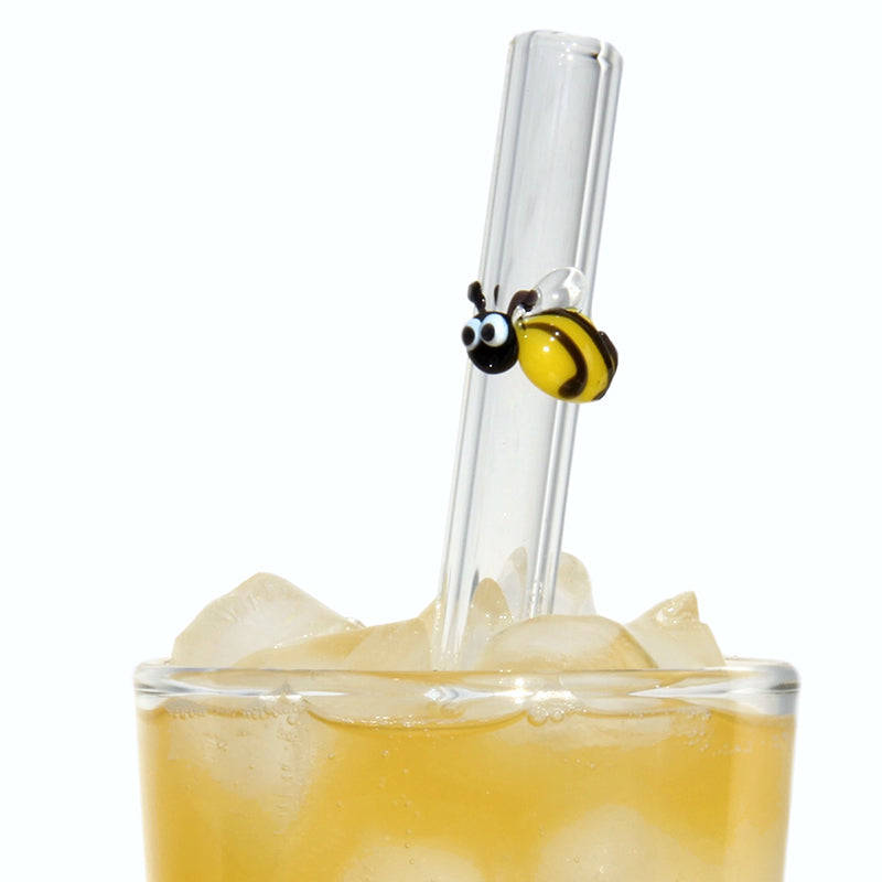 Bee Glass Straw – Shopzoki