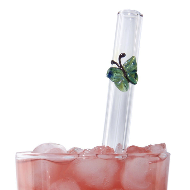 Butterfly Glass Straws – sylviajordanco